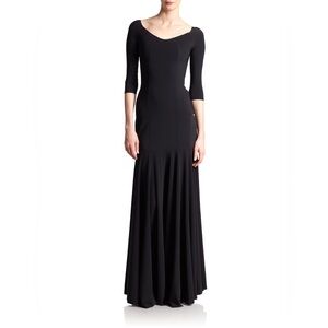 La-petite-de -chiara Black estelle long gown